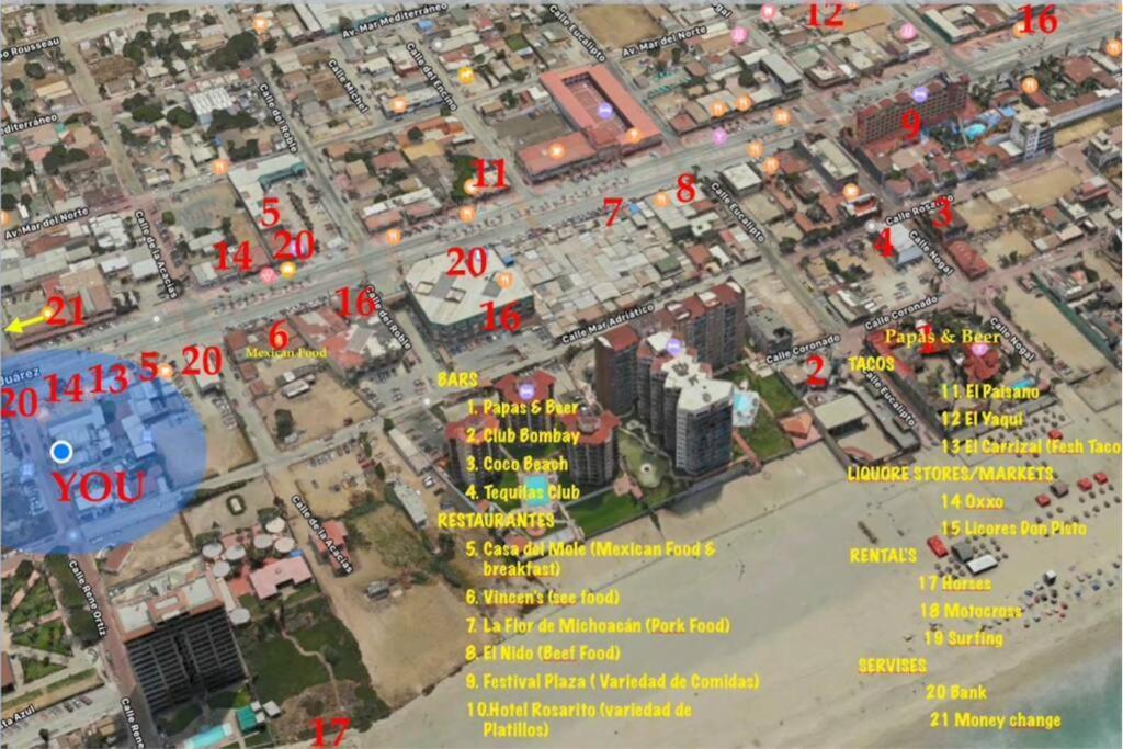 Lovely 1 Downtown Studio 罗萨里托 外观 照片